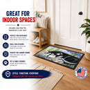 Alaskan Malamute Doormat Indoor Outdoor 18H X 27W Front Door Mat Rugs for Entryway, Non Slip Washable