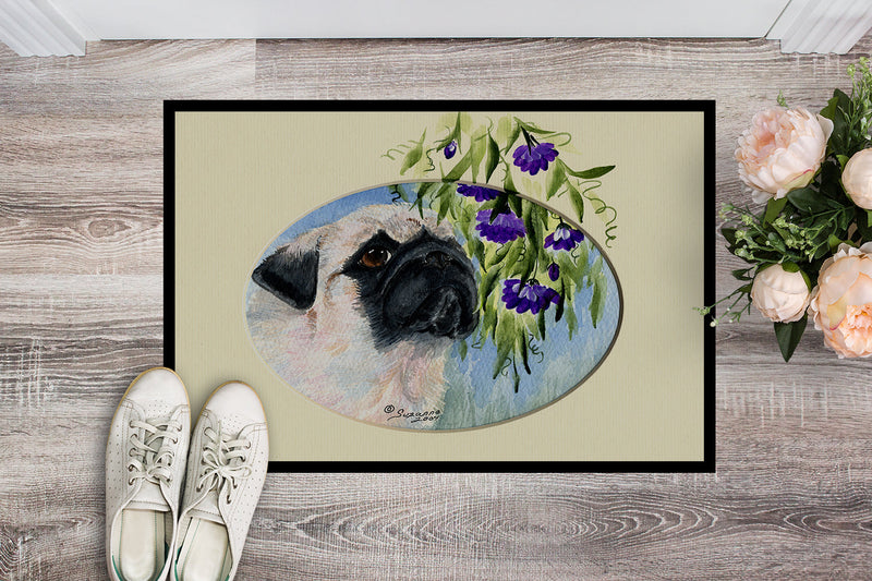 Pug Doormat - 24x36 Decorative Floor Mat – Indoor/Outdoor Rug with Artistic Flair Doormat