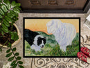 Border Collie Doormat - 24x36 Decorative Floor Mat – Indoor/Outdoor Rug with Artistic Flair Doormat