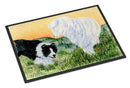 Border Collie Indoor Outdoor Mat 18x27 Doormat