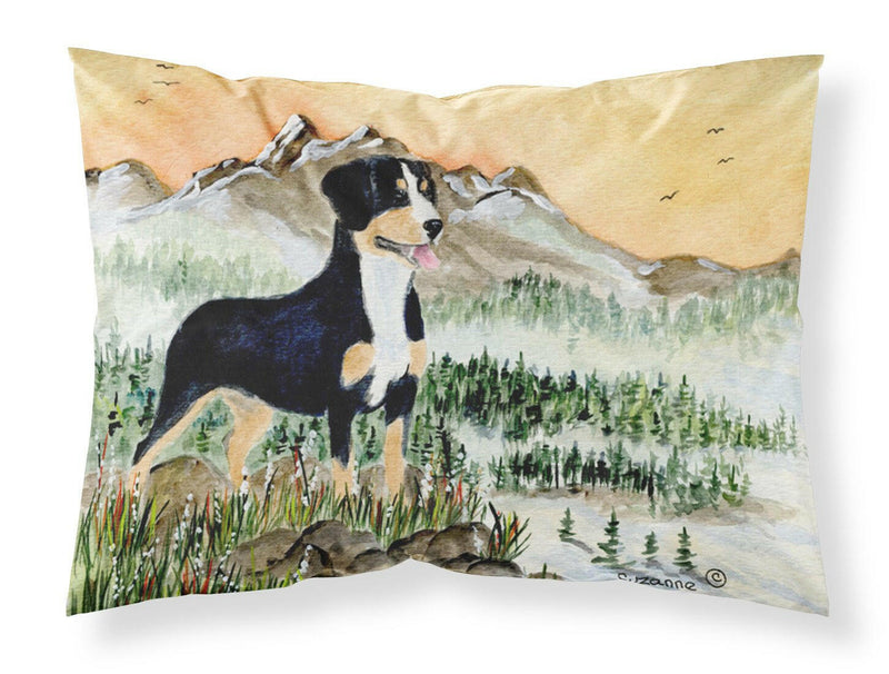 Entlebucher Mountain Dog Moisture wicking Fabric standard pillowcase