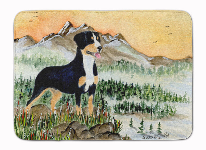 Entlebucher Mountain Dog Machine Washable Memory Foam Mat SS8119RUG