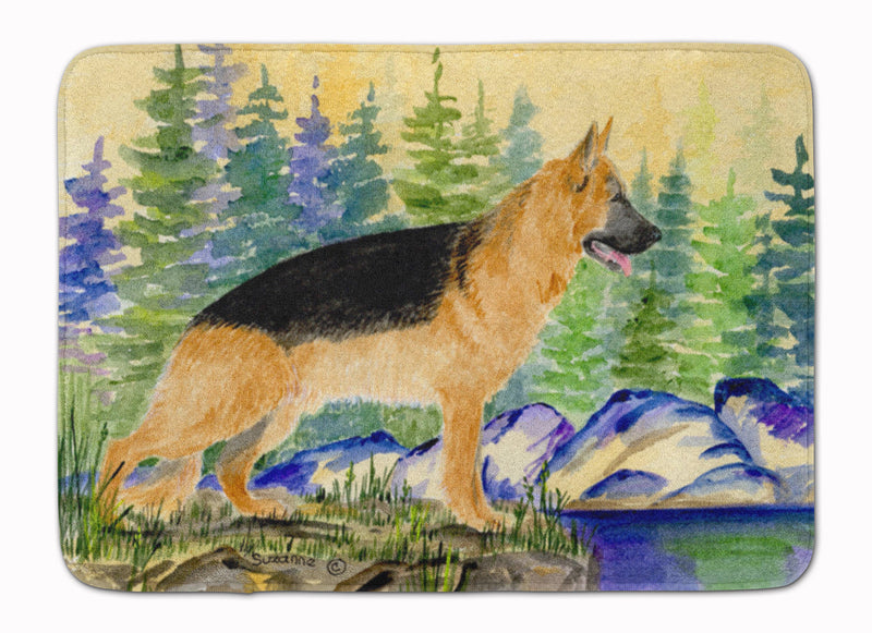 German Shepherd Machine Washable Memory Foam Mat SS8129RUG