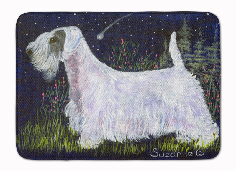 Sealyham Terrier Machine Washable Memory Foam Mat SS8145RUG