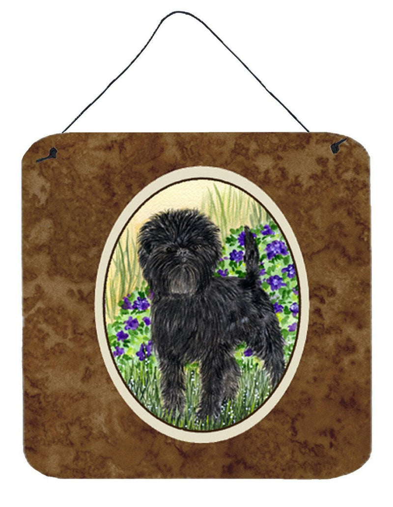 Affenpinscher Aluminium Metal Wall or Door Hanging Prints