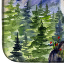 Alaskan Malamute Dish Drying Mat – Absorbent, Artistic Kitchen Essentials SS8157DDM