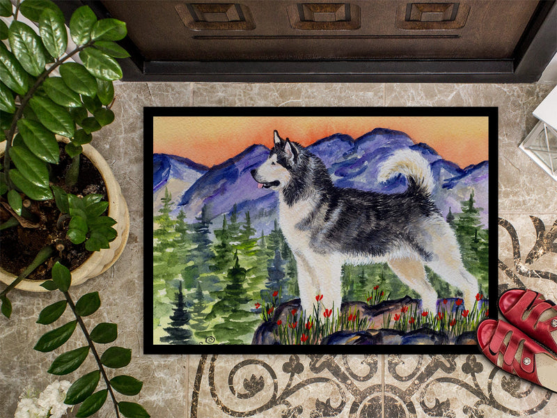Alaskan Malamute Doormat - 24x36 Decorative Floor Mat – Indoor/Outdoor Rug with Artistic Flair Doormat