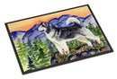Alaskan Malamute Indoor Outdoor Mat 18x27 Doormat