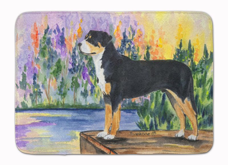 Greater Swiss Mountain Dog Machine Washable Memory Foam Mat SS8160RUG