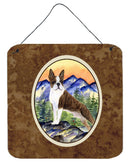 Boston Terrier Aluminium Metal Wall or Door Hanging Prints