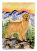 Golden Retriever House Flag 28x40 Porch Sleeve Pole Decorative Outside Yard Banner Artwork Wall Hanging, Polyester