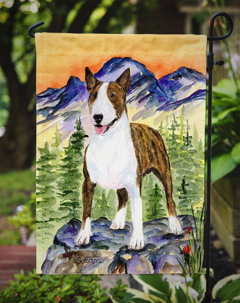 Bull Terrier Flag Garden Size