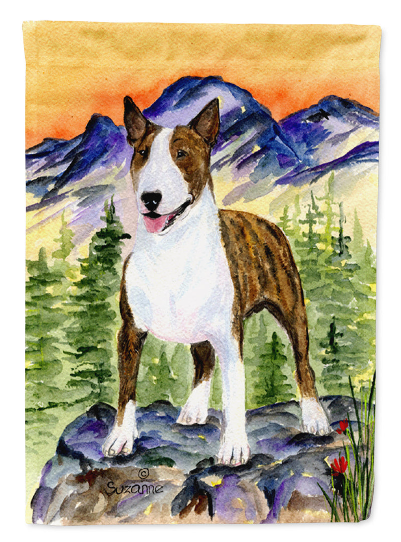 Bull Terrier Flag Garden Size