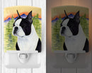 Boston Terrier Ceramic Night Light SS8187CNL