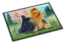 Yorkie Doormat Indoor Outdoor 24H X 36W Front Door Mat Rugs for Entryway, Non Slip Washable Low Pile,