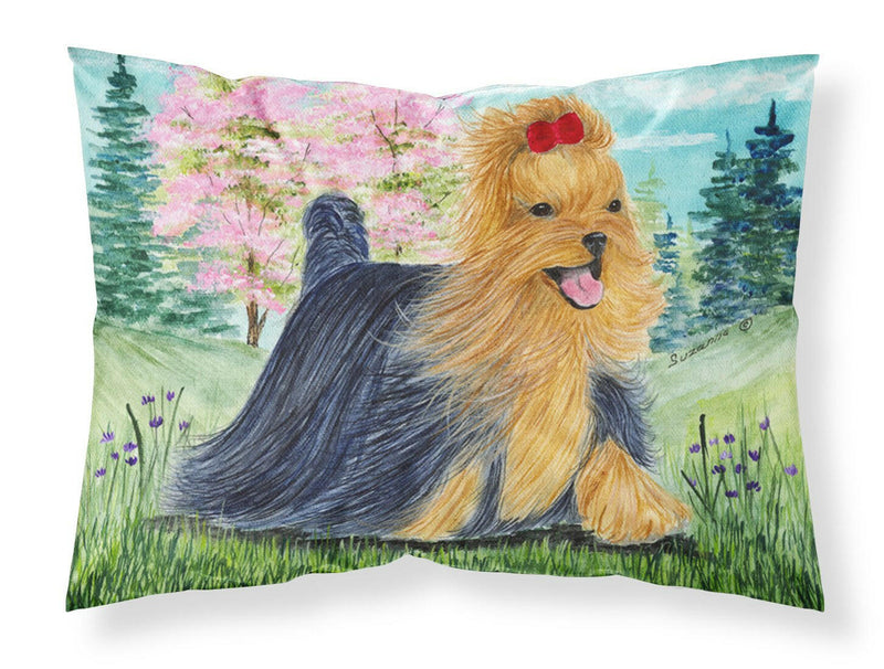 Yorkie Moisture wicking Fabric standard pillowcase