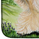 Cocker Spaniel Dish Drying Mat Absorbent Dish Drying Mat Pad for Kitchen Counter Dish Drainer Mat for Countertop, 14 x 21", Multicolor