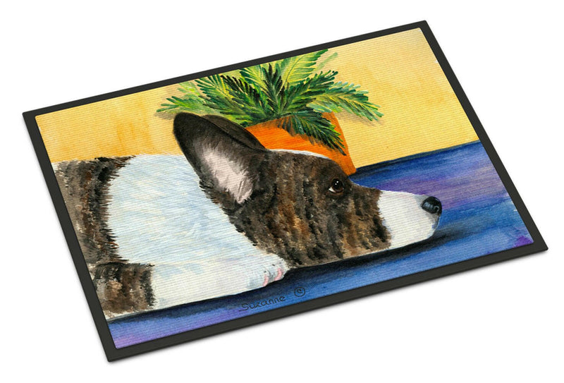 Corgi Indoor Outdoor Mat 18x27 Doormat