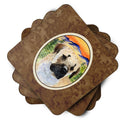 Anatolian Shepherd Coasters - Set of 4 Lightweight Foam, Absorbent Drink Coasters
