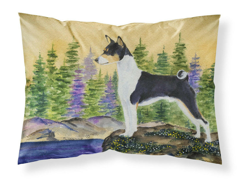 Basenji Moisture wicking Fabric standard pillowcase