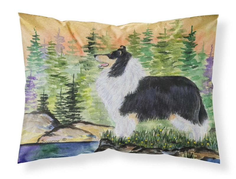 Collie Moisture wicking Fabric standard pillowcase