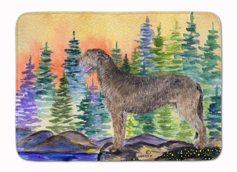 Irish Wolfhound Machine Washable Memory Foam Mat SS8205RUG