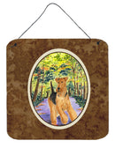 Airedale Aluminium Metal Wall or Door Hanging Prints