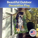 Entlebucher Mountain Dog House Flag 28x40 Porch Sleeve Pole Decorative Outside Yard Banner Artwork Wall Hanging, Polyester