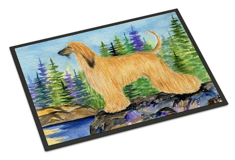 Afghan Hound Indoor or Outdoor Mat 24x36 Doormat