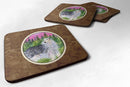 Borzoi Coasters - Set of 4 Lightweight Foam, Absorbent Drink Coasters