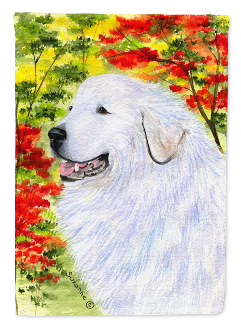 Great Pyrenees Flag Garden Size