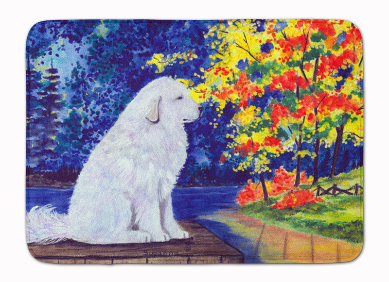 Great Pyrenees Machine Washable Memory Foam Mat SS8240RUG