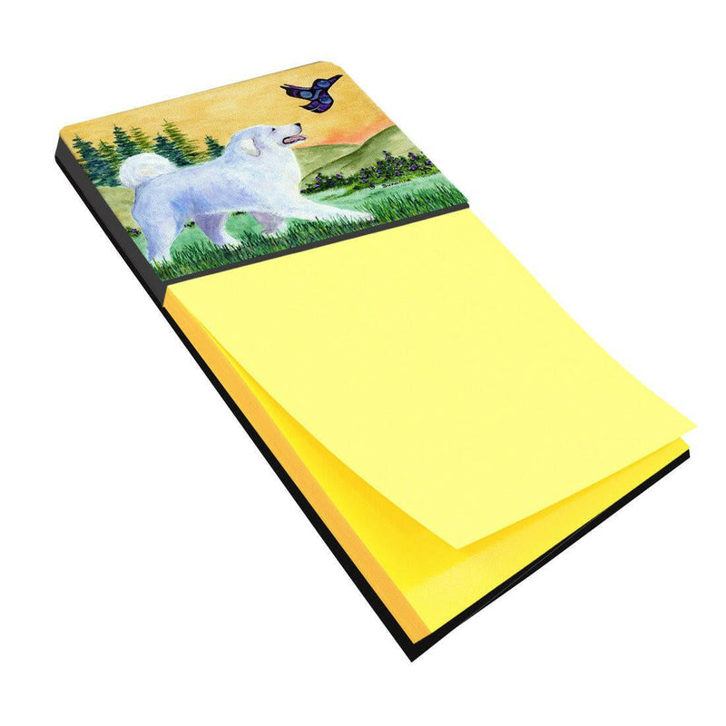 Great Pyrenees Refiillable Sticky Note Holder or Note Dispenser SS8241SN