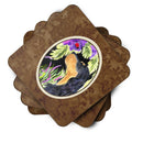 Gordon Setter Foam Coasters Set of 4 Cup Coasters for Indoor Outdoor, Tabletop Protection, Anti Slip, Mouse pad Material