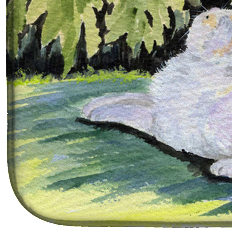 Cat Dish Drying Mat – Absorbent, Artistic Kitchen Essentials SS8273DDM