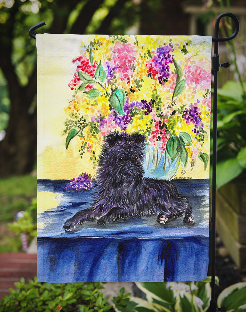 Affenpinscher Flag Garden Size