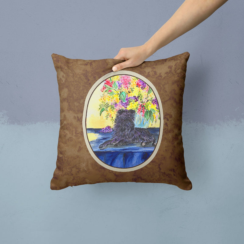 Affenpinscher Throw Pillow - 14x14 Decorative Pillow – Art for Your Home & Patio