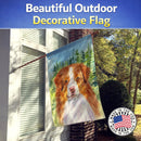 Australian Shepherd House Flag 28x40 Porch Sleeve Pole Decorative Outside Yard Banner Artwork Wall Hanging, Polyester