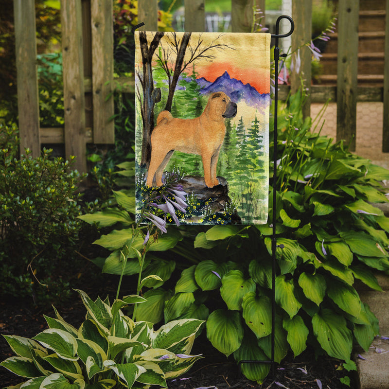 Shar Pei Flag Garden Size