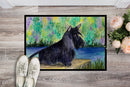 Scottish Terrier Doormat Indoor Outdoor 24H X 36W Front Door Mat Rugs for Entryway, Non Slip Washable Low Pile,