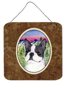 Boston Terrier Aluminium Metal Wall or Door Hanging Prints