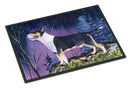 Bull Terrier Doormat Indoor Outdoor 24H X 36W Front Door Mat Rugs for Entryway, Non Slip Washable Low Pile,