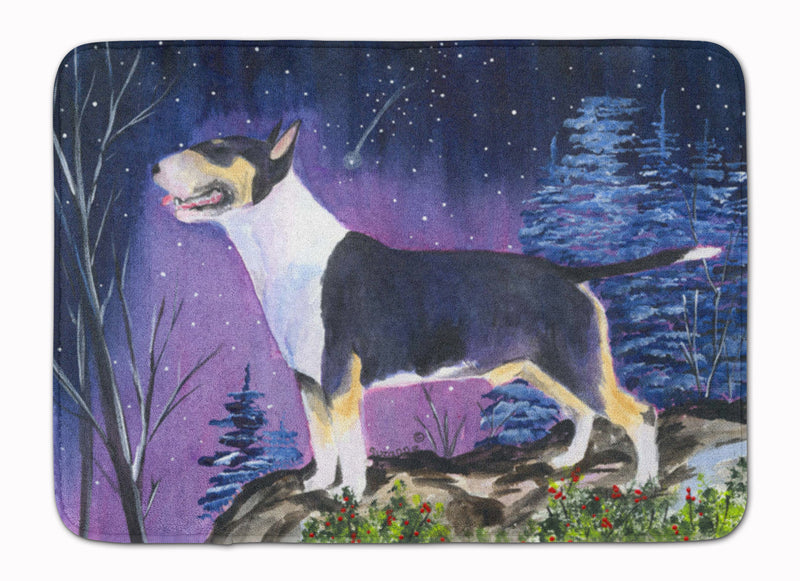 Bull Terrier Machine Washable Memory Foam Mat SS8344RUG