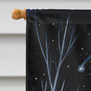 Starry Night Keeshond Flag Canvas House Size