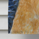 Starry Night Brussels Griffon House Flag 28x40 Porch Sleeve Pole Decorative Outside Yard Banner Artwork Wall Hanging, Polyester