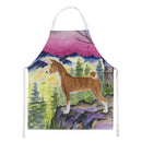 Basenji Apron Cooking Kitchen Server Baking Crafts Gardening for Adult Women Men, Unisex, Large, Multicolor