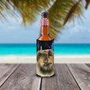 Starry Night Cat - Persian Slim Can Hugger , Insulated Foam Hugger for 12 oz Slim Cans, Beer Bottles & Water Bottles, Printed in USA