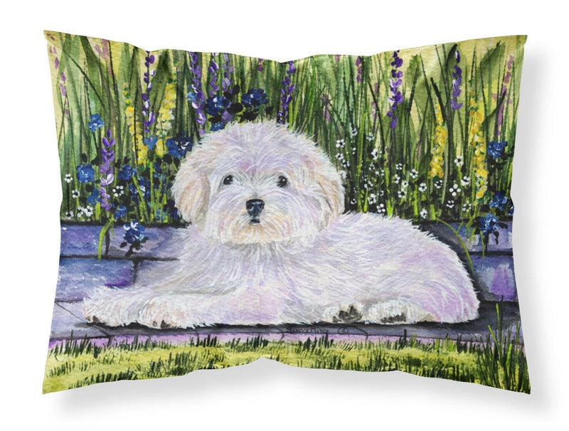 Coton de Tulear Moisture wicking Fabric standard pillowcase