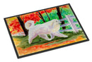 Great Pyrenees Doormat Indoor Outdoor 24H X 36W Front Door Mat Rugs for Entryway, Non Slip Washable Low Pile,