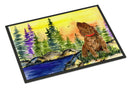 American Water Spaniel Indoor Outdoor Mat 18x27 Doormat